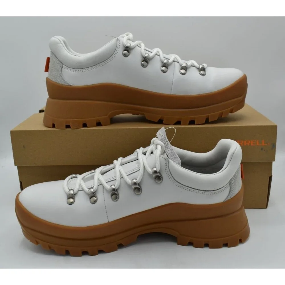 Merrell Womens Size 9.5 Bristol White Waterproof Hiking Shoes - Picture 11 of 13